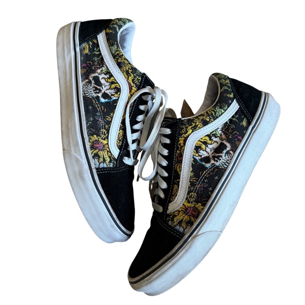 Vans Skool Beauty Skull Shoes